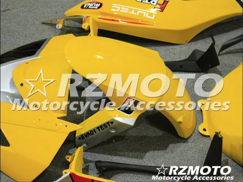 4 подарки ABS литьевая форма мотоцикл Полный обтекатели подходит для Kawasaki ZX-6R 09 10 11 12 2009-2012 Кузов Набор на заказ желтый
