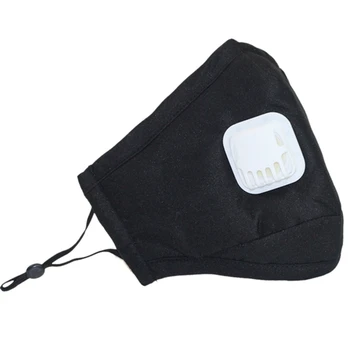 

1PC Insert Filter Dustproof Mouth Masks Cotton Anti-Dust Anti-Fog Facial Cover Breathable Face Mask With 2 Filters Dropship New