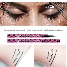 1 шт. Черная Подводка для глаз Водонепроницаемая быстросохнущая долговечная 24H подводка для глаз ручка косметический инструмент для красоты для леди delicador caneta TSLM2