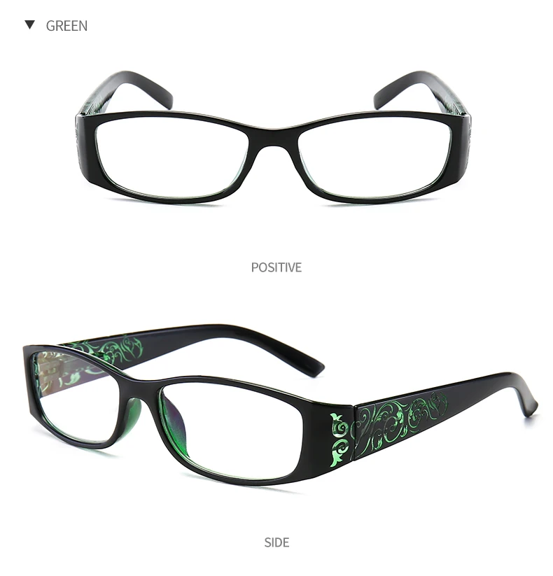Голубые-легкие очки для чтения Пресбиопия унисекс очки по рецепту подарок для родителей пресбиопическое увеличение T18985