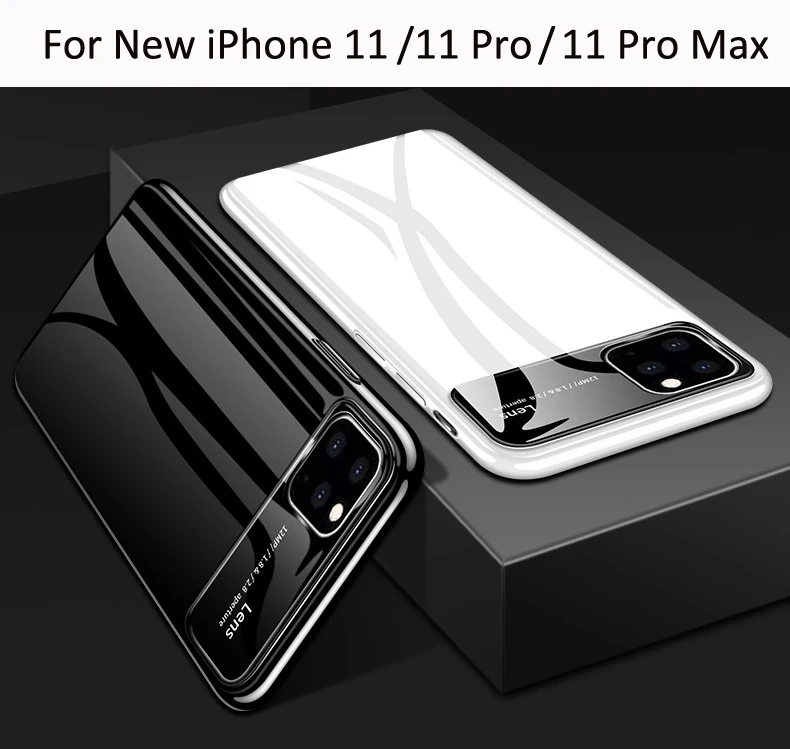 Блестящий глянцевый чехол из поликарбоната для iPhone 11 Pro 7 8 Plus X XR XS Max на APPLE i Phone 6S Желтый чехол для телефона противоударный чехол