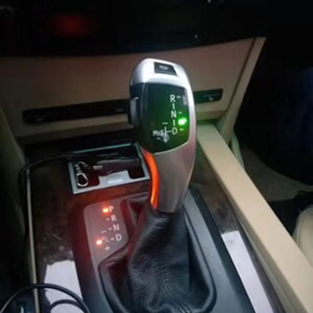 Замена для E39/E46/E90/E92 светодиодный ручной рычаг переключения передач рычаг переключения LHD ручка переключения авто запчасти