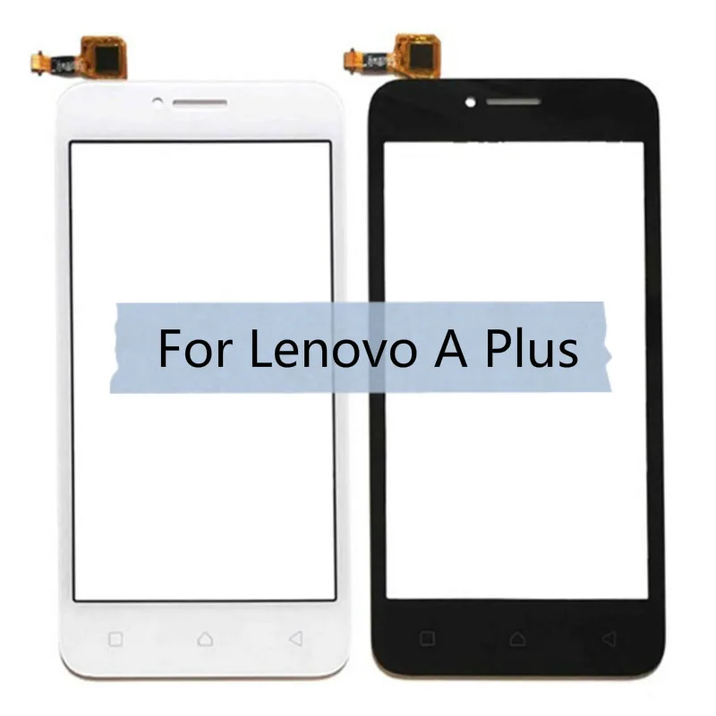 4,5 ''ЖК-дисплей, сенсорный экран для lenovo A Plus A1010 A20 A 1010 A1010a20, сенсорная панель для мобильного телефона, передняя стеклянная линза, запчасти