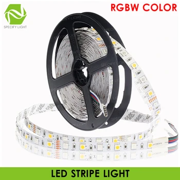 

SMD5050 RGBWW LED Strip Light Waterprrof 12V Flexible Ribbon Lighting for Room Hotel TV Walls Halloween Christmas Decoration