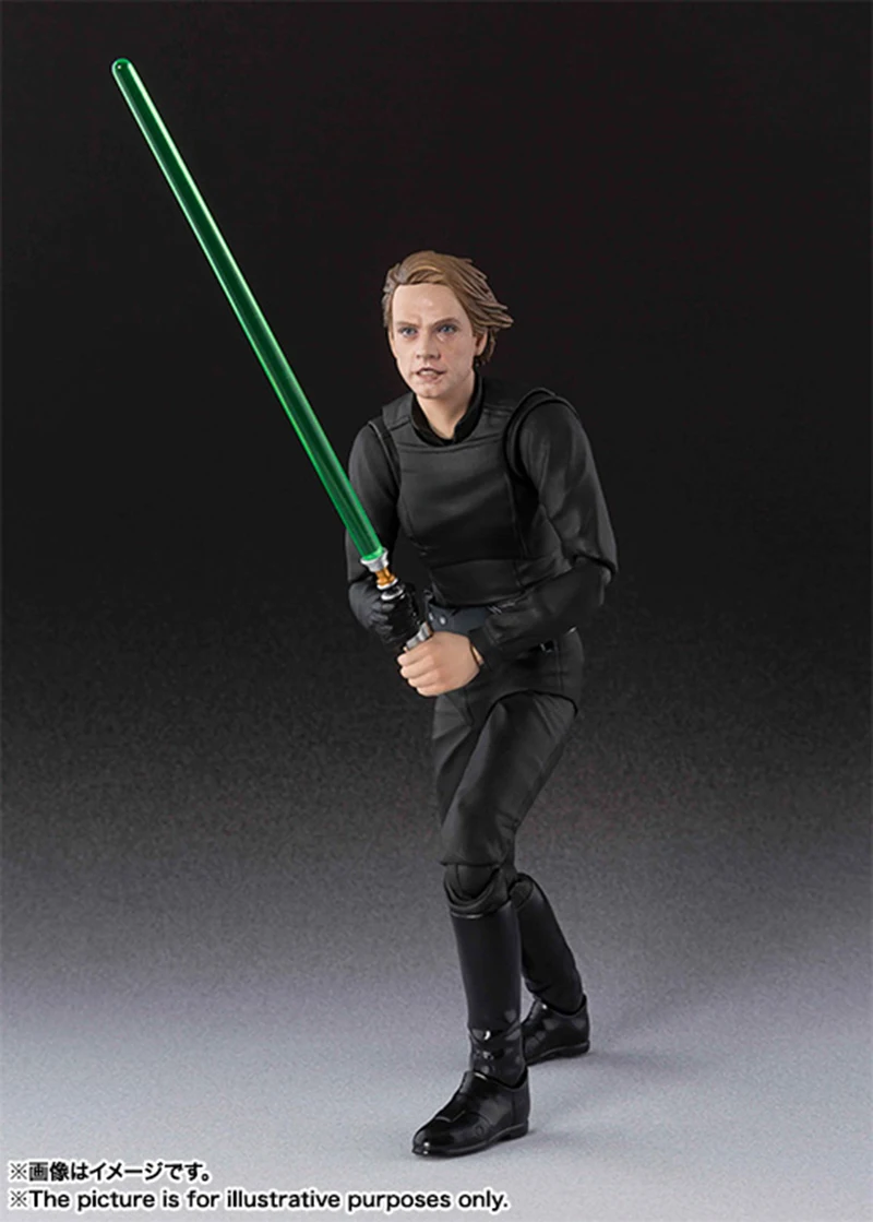 SHF Star Wars Luke Skywalker ПВХ фигурка модель игрушка; подарок 15 см