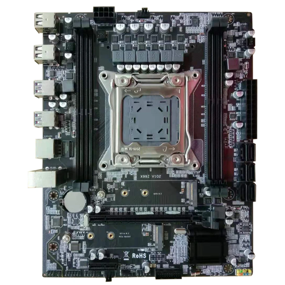 

X99Z Module V102 -2011-3 Pin Motherboard Stable Durable Easy Install Computer Pcb Cpu Accessories Laptop DDR4 Memory Repairing