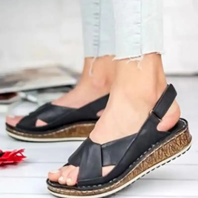 Litthing 2019 Women Sandals Summer Female Shoes Woman Peep Toe