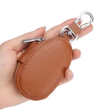 Винтаж натуральная кожа держатели ключей от автомобиля мульти-функциональный домашний брелок для ключей бумажник Для мужчин Для женщин женский ключница