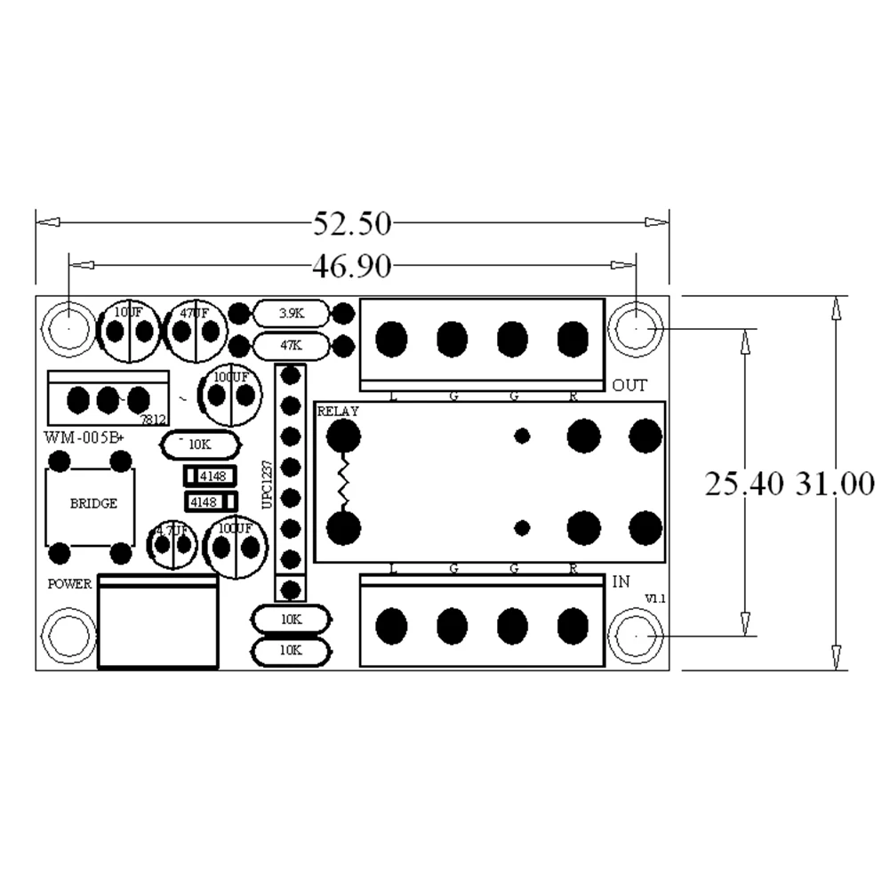 Защитные наборы для плат DIY задержка усилитель анти-шок UPC1237 Boot 200W немой динамик собранные цепи аксессуары двухканальный