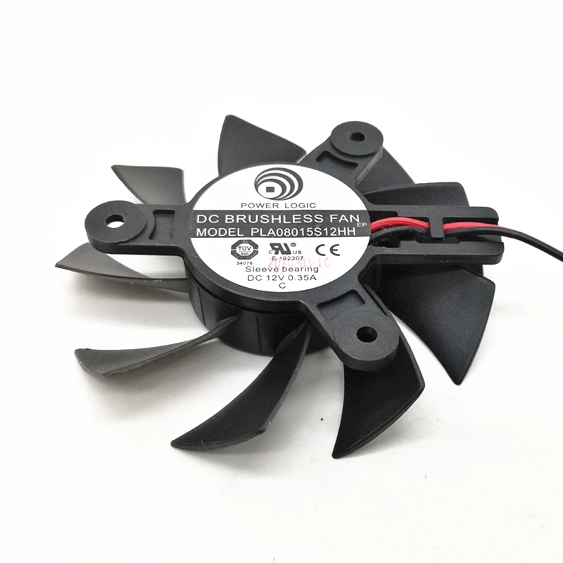 Вентилятор для видеокарты POWER LOGIC PLA08015S12HH 75 мм диаметр 47 шаг отверстия цветной ATI |