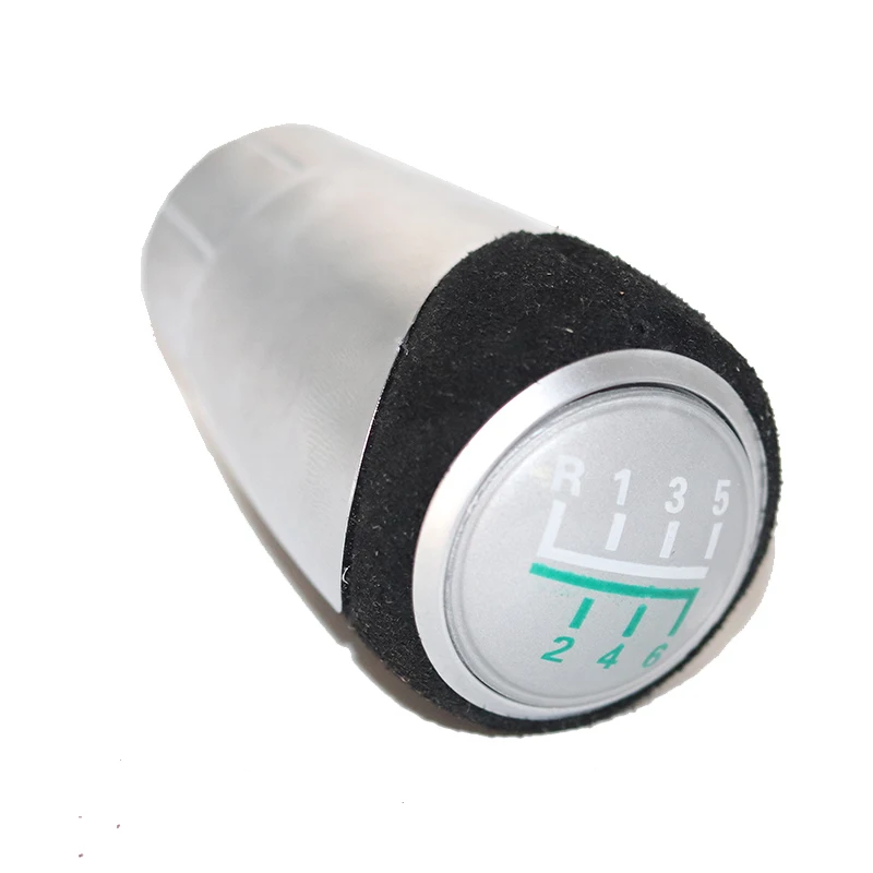 L&P A277-1 Pommeau De Levier De Vitesse En Cuir Perforé Noir 6 Vitesses - Foto 12