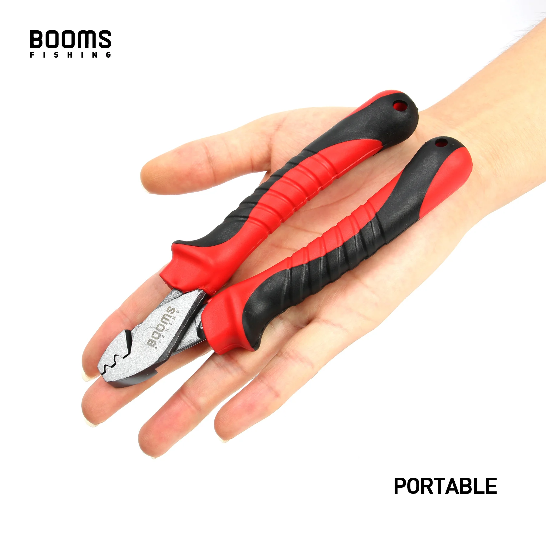 Booms Fishing CP2 Fishing Crimping Pliers with 300Pcs/set for