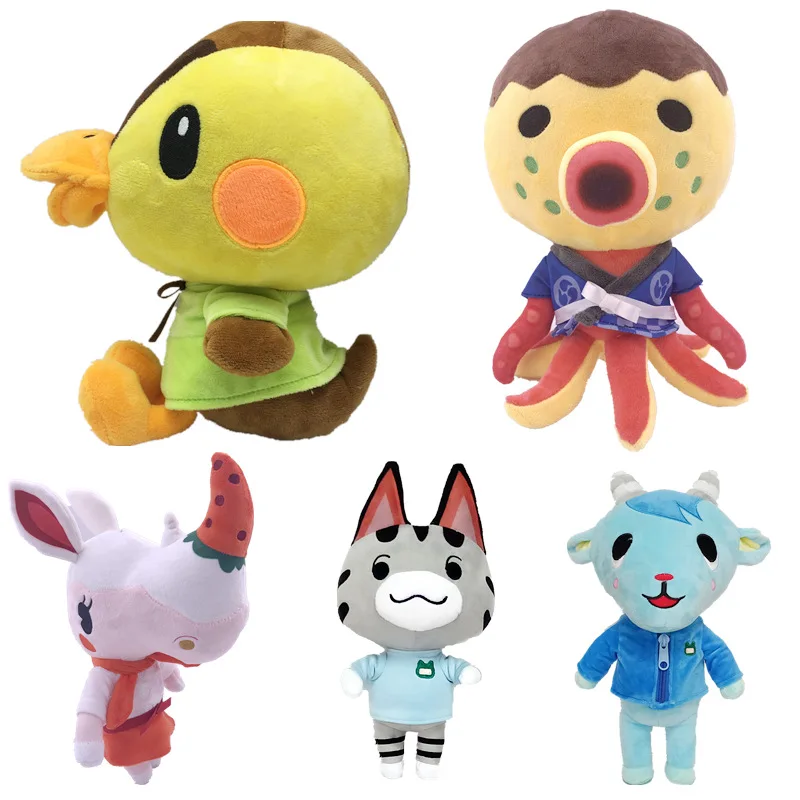 

30cm Animal Crossing Plush Toy Cute Cartoon Stuffed Animal Doll For Children Baby Birthday Gift