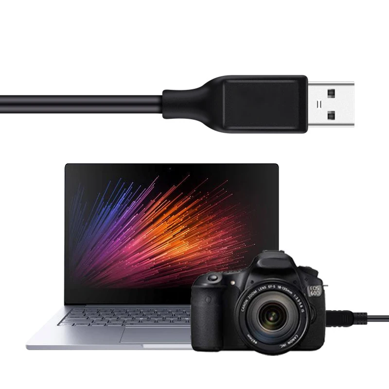 1 м Мини 5pin USB кабель для синхронизации данных для Canon EOS 50D/60D/70D/5D2/5D3