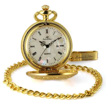 

KS Brand Silver Mother Of Pearl Bird Flower Ceramic Canvas Hunter Japan Quartz Movt Pendant Chain Fob Pocket Watch Gift /KSP079