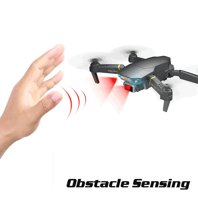 4K Дрон Квадрокоптер RC Дроны с камерой HD высота удержания GD89 камера Wi Fi FPV VS SG106 KF609