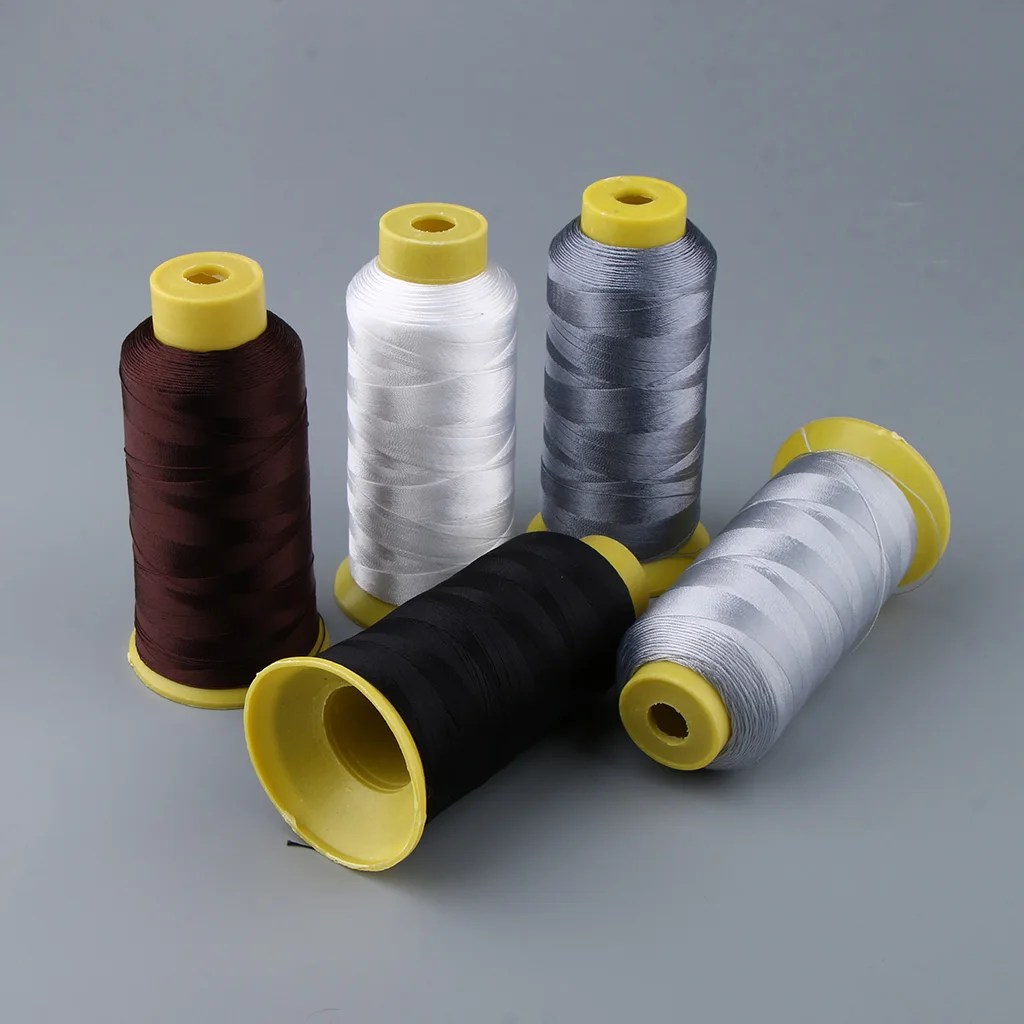 Fil à coudre en Nylon soudé 210D | Fil à coudre robuste pour la couture du cuir et de l'artisanat, réparation de toiles de tente, 1 rouleau (984 Yards)
