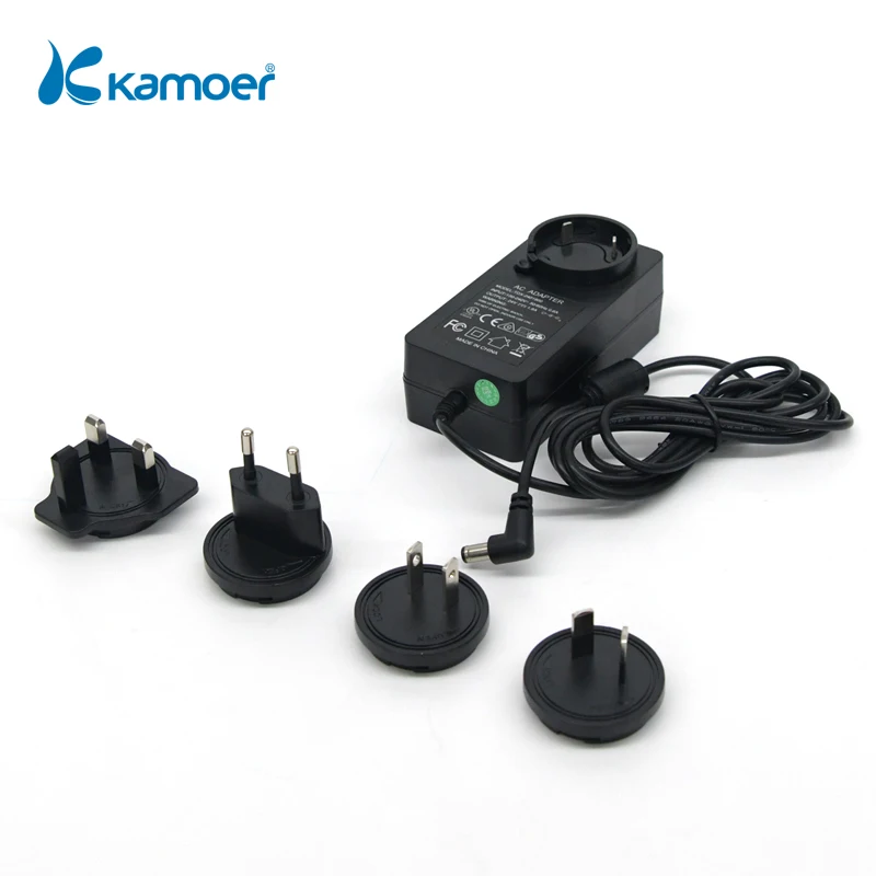 

Kamoer 24V 1.9A/2A Rotary Power Converter for US/UK/EU/AU Plug Using on FX-STP