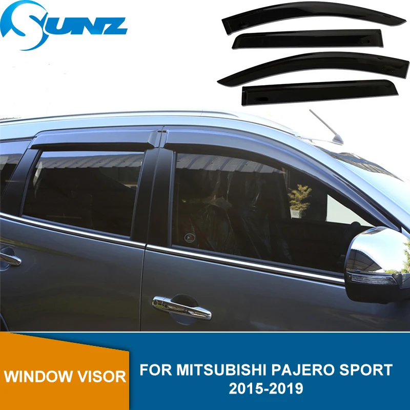 Дефлекторы бокового окна для Mitsubishi Pajero SPORT 2015 2016 2017 2018 оконный козырек