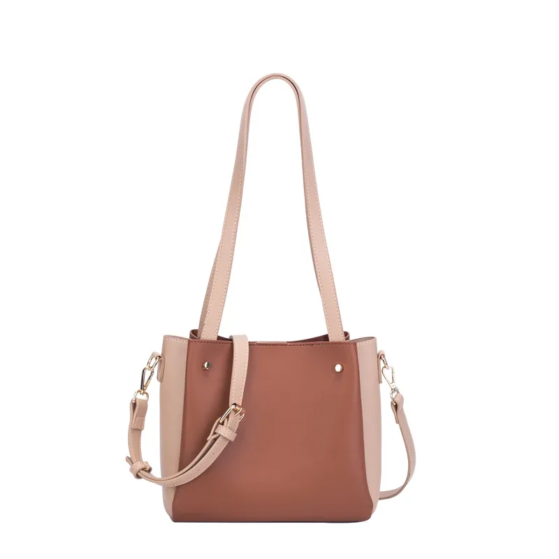 

Ceossman 2020 New Fashion Women Bucket Bag Vintage Messenger Bag High Quality Retro Shoulder Bag Simple Crossbody Bag Tote