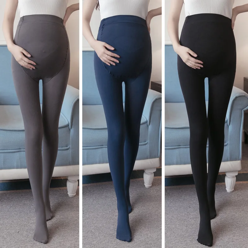 

Pregnant Women Silk Stockings Spring And Autumn Leggings for Pregnant Woman Velvet Pregnant Women Pants Slimming Skinny Pants El