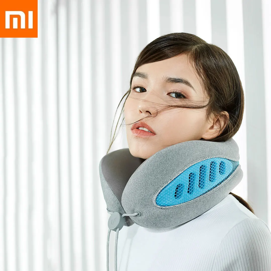 

Xiaomi LF Double Elastic Force Ventilation U Neck Pillow ice-sensitive fabric Washable patented lock technology Xiomi Pillow
