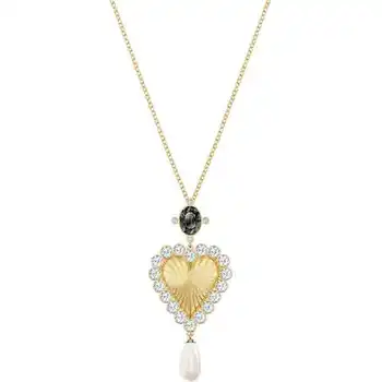 

High Quality Original SWA Necklace with Original Logo 5452384 Vintage Swan Necklace Woman Jewelry Gift Free Shipping Wholesale