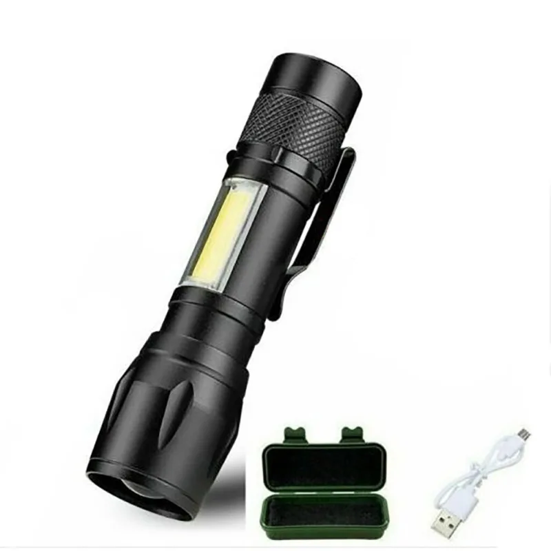 

2 In 1 Flashlight Headlight Telescopic multi-purposes Small lightweight Flashlights
