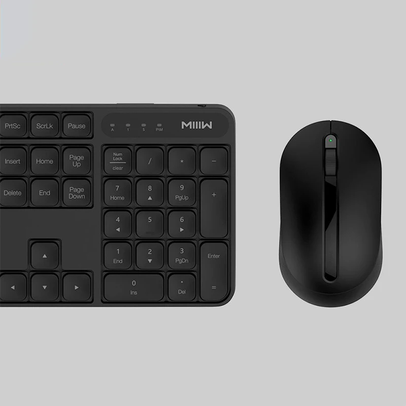 Оригинальный набор Xiaomi RF 2 4 ГГц Draadloze комплект для кантоора Toetsenbord Muis 104 Toetsen Voor Windows