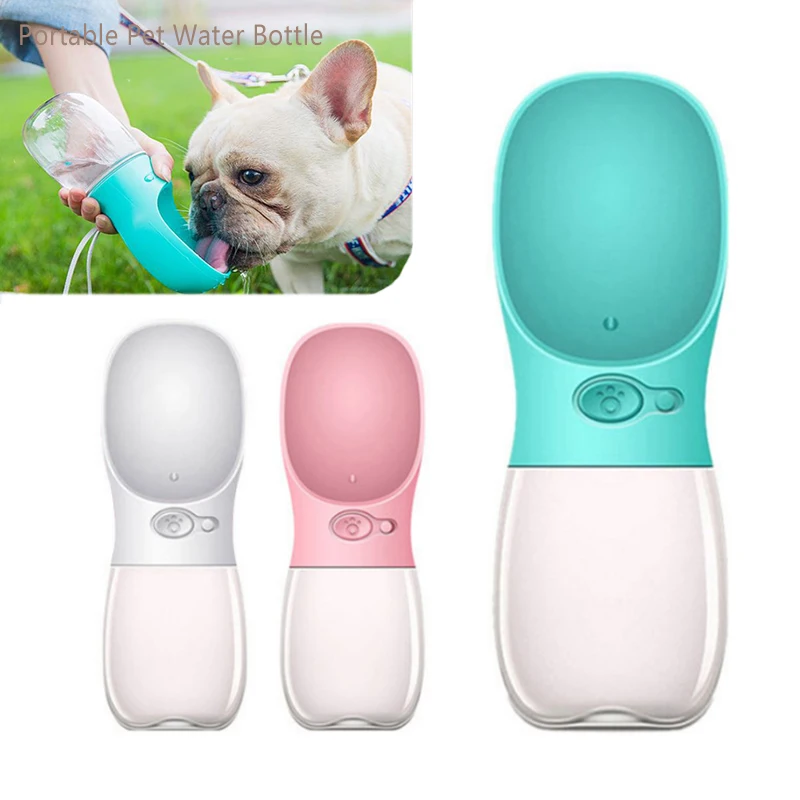 

Dog Water-Bottle Leak Proof Portable Puppy Water Dispenser With Drinking Feeder for Pets Outdoor And Walking Travel's Drink Bowl