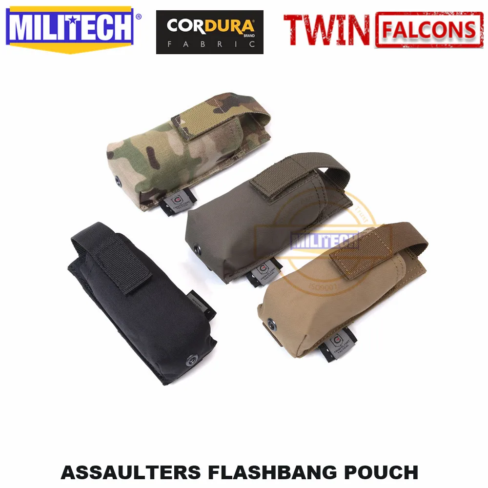 MILITECH assaulers Flashbang сумка бомба сумка TWINFALCONS TW Delustered 500D Cordura сделано аксессуары сумка TYR дымовая сумка