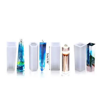 

DIY Silicone Ring Molds for Resin Triangle Dice Mold Dice Digital Game Silicone P0RF