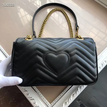 

Marmont love chain bag double g Dionysus bag wave pattern mini One Shoulder Messenger Classic Mini GG women's bag