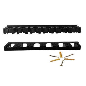 

Vertical Wall Mount Fishing Rod Rack Holder Storage System Horizontal Fishing Pole Holder Support 6 Rod for Garage