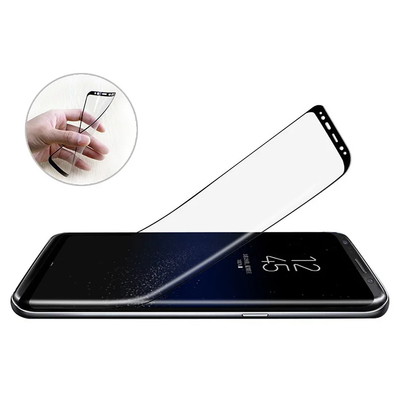 JGKK 3D изогнутая Защитная пленка для экрана Samsung Galaxy S8 Plus S7 edge не закаленное