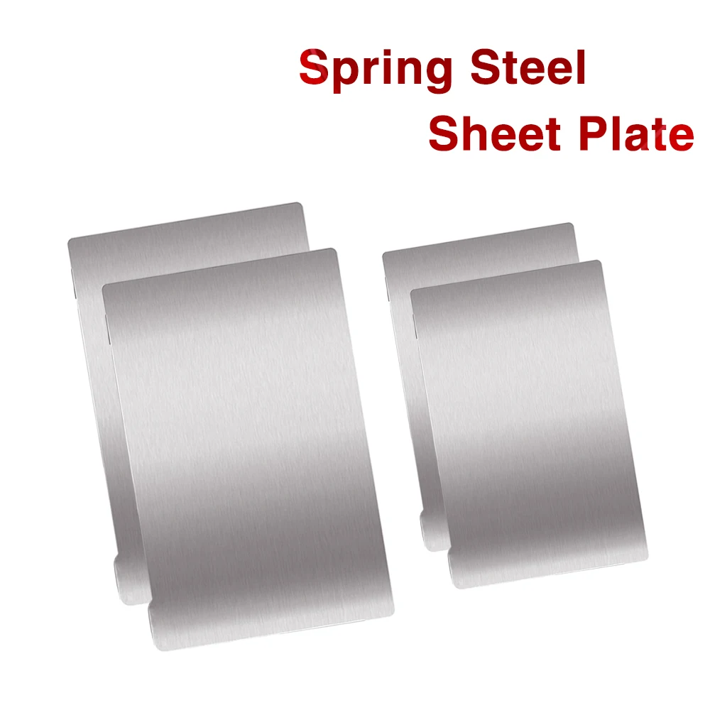 2PCS Spring Steel Sheet Plate Flexible Magnetic Sticker For Resin Printing Photon/Elegoo Mars/Wanhao/LD-002H/R