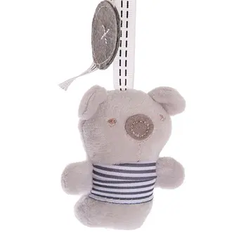 

HotBaby Rattle Toys Animal Doll Bell For Stroller Infant Multifunctional Hand Bell Music Plush Toy Educational Toy