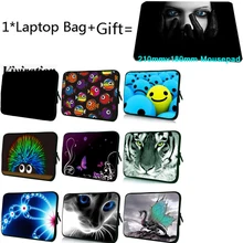 Неопреновая сумка для компьютера 15,6 13 12 10 14 17 13,3 11,6 чехол для ноутбука Chromebook 7 чехол для планшета+ коврик для мыши для Asus acer lenovo