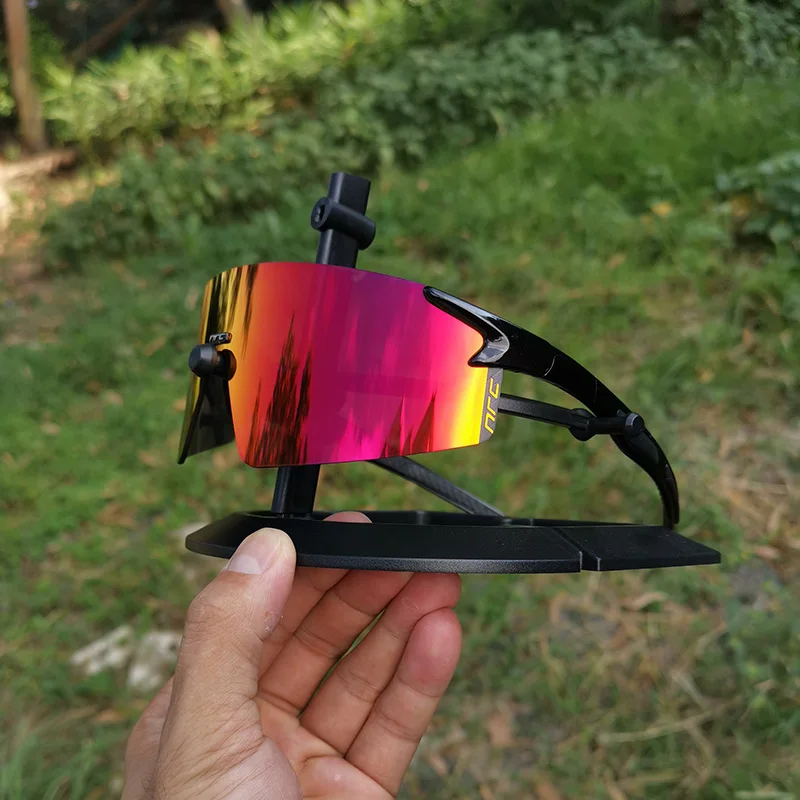 new Photochromic cycling glasses adjustable 3 lens road bike sunglasses women outdoor goggle sport bicycle eyewear accessories