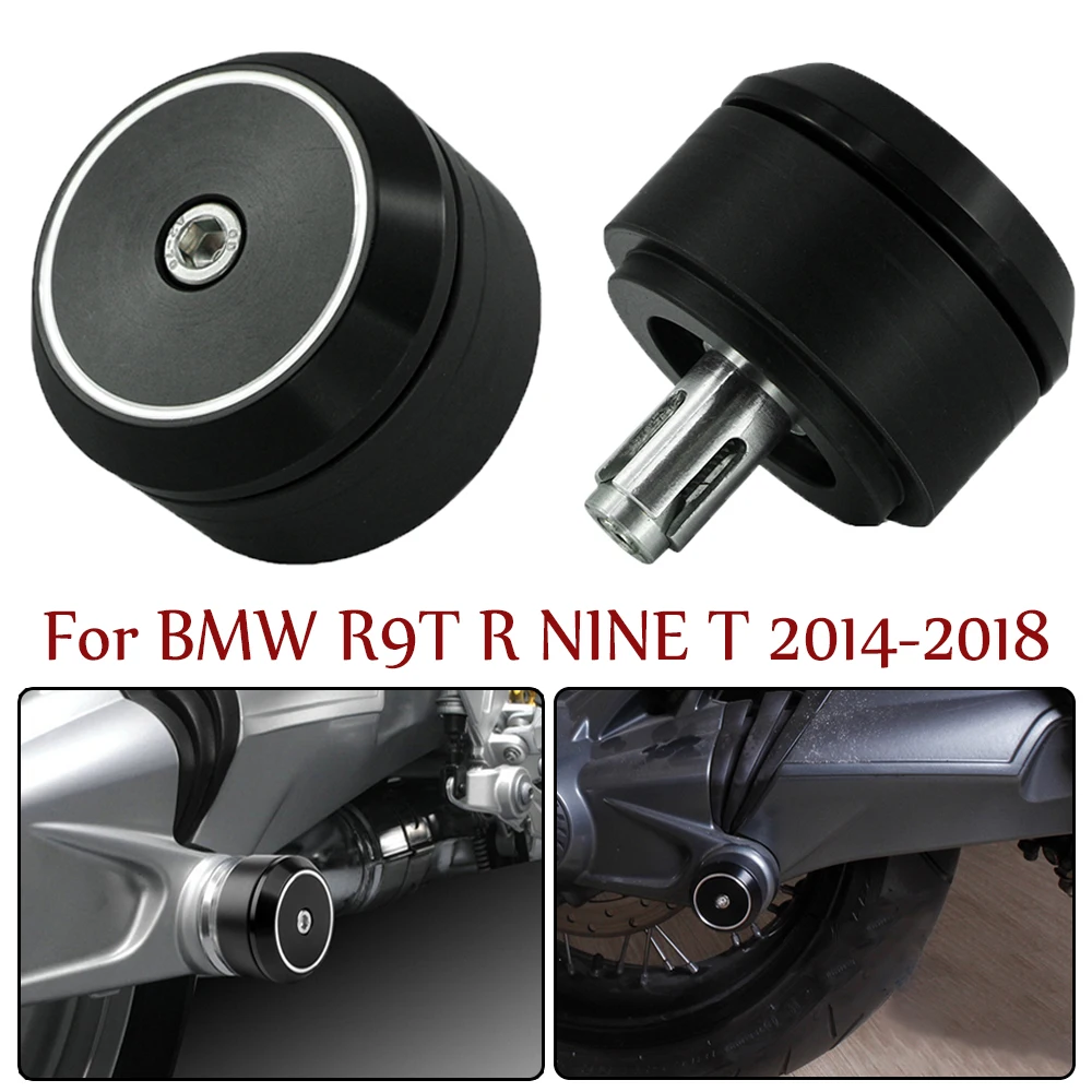 

For BMW R NINE T R9T Pure Racer Scrambler Urban G/S 14-18 Motorcycle Rear Axle Swingarm Drive Shaft Crash Slider Protector Cover