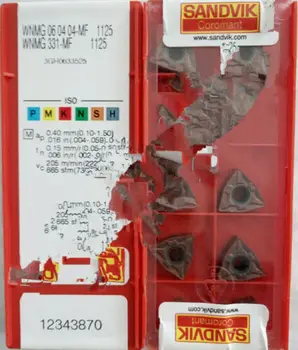 

10PCS CARBIDE INSERT WNMG060404-MF 1125