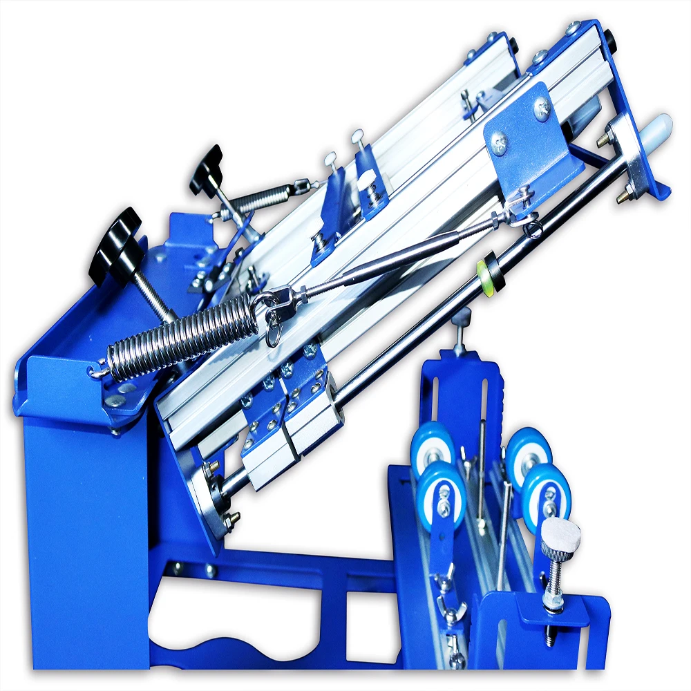 Manual Cylinder Curved Screen Printing Press Machine Pen Cup Mug Bottle Screen Printer Machine Desktop Curved Printing