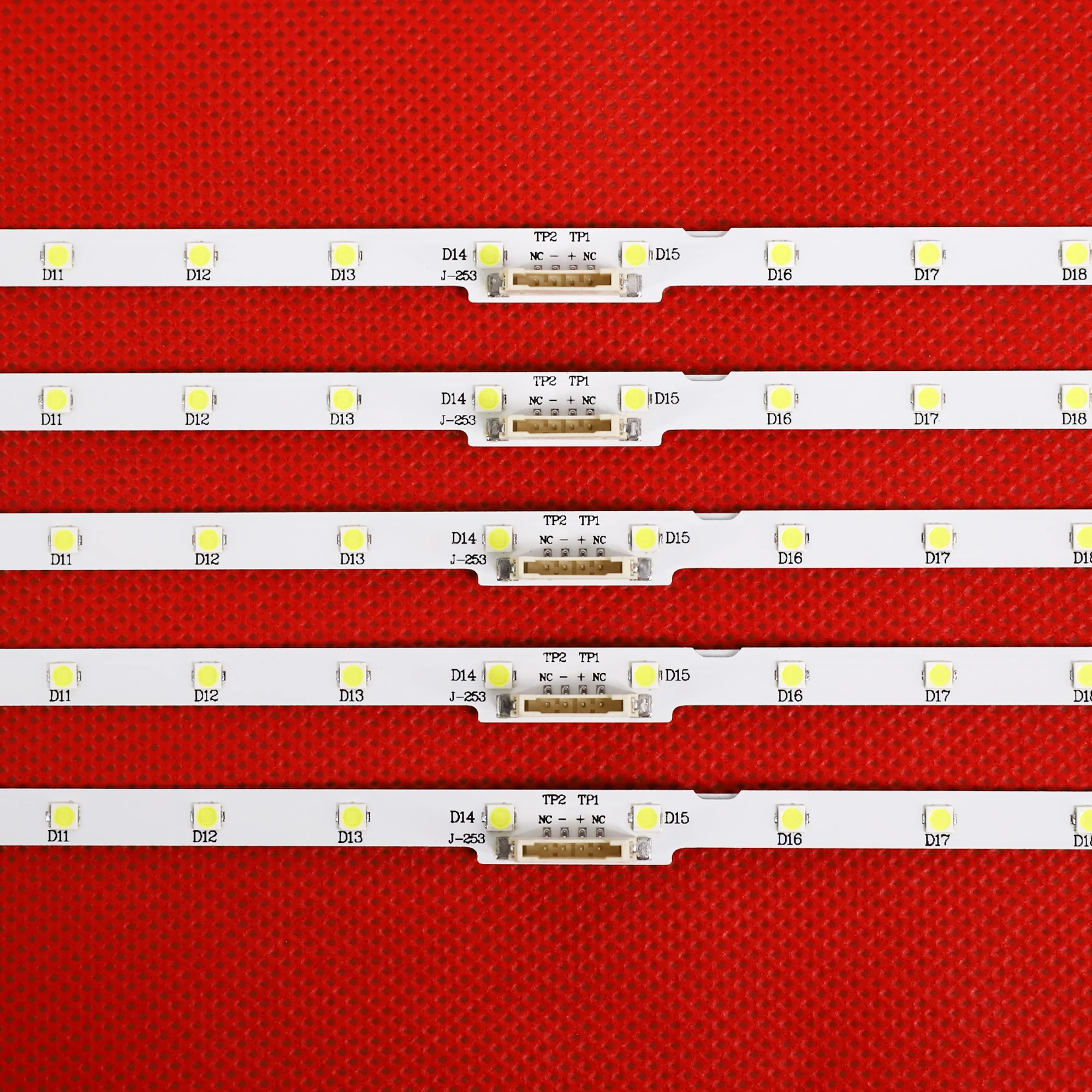 Fita de Luz de Fundo Led 10 Flash para Samsung Un43nu7100 Peças Lote Bn9645954a Ueue43nu7100