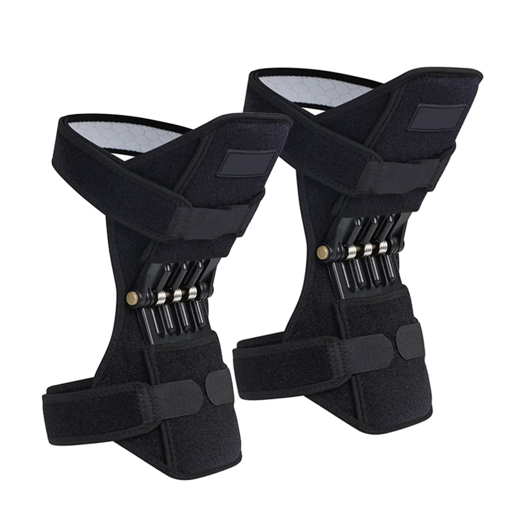 

Hot 1Pair Patella Booster Spring Knee Brace Support for Mountaineering Squat Hiking Sports MVI-ing