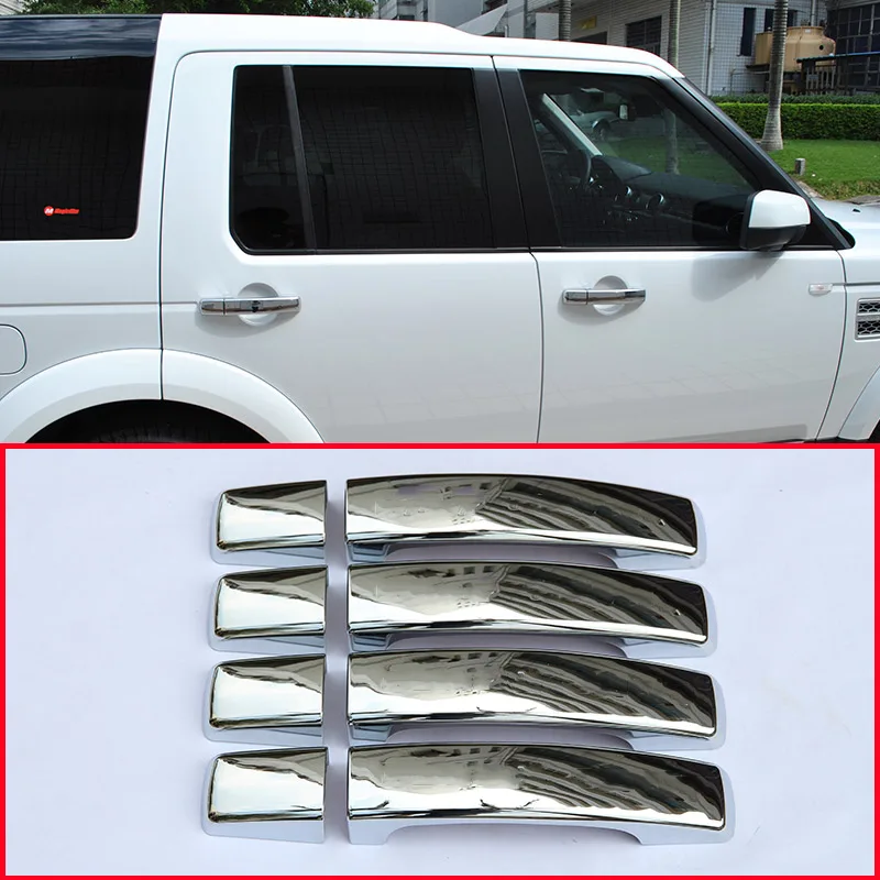 Misura Per Land Rover Discovery 3 2004-2009 ABS Argento Auto Modalità di Controllo Centrale Pannello Pannello Decorazione Copertura Accessori Auto Misura Per Land Rover Discovery 3 2004-2009 ABS Argento Auto Modalità di Controllo Centrale Pannello Pannello Decorazione Copertura Accessori Auto