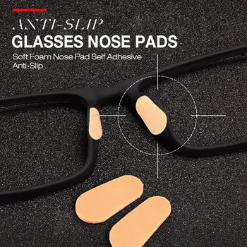 

Anti-Slip Glasses Nose Pads 24PCS Unisex Soft Foam Nose Pads Self Adhesive Eyeglass Nose Pads Soft Eye Care Tools For Eyeglasses