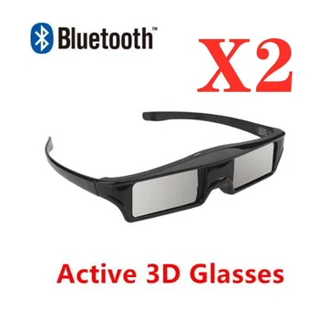 

2PCS 3D RF Bluetooth Active Glasses for Epson ELPGS03 Home Cinema Projector