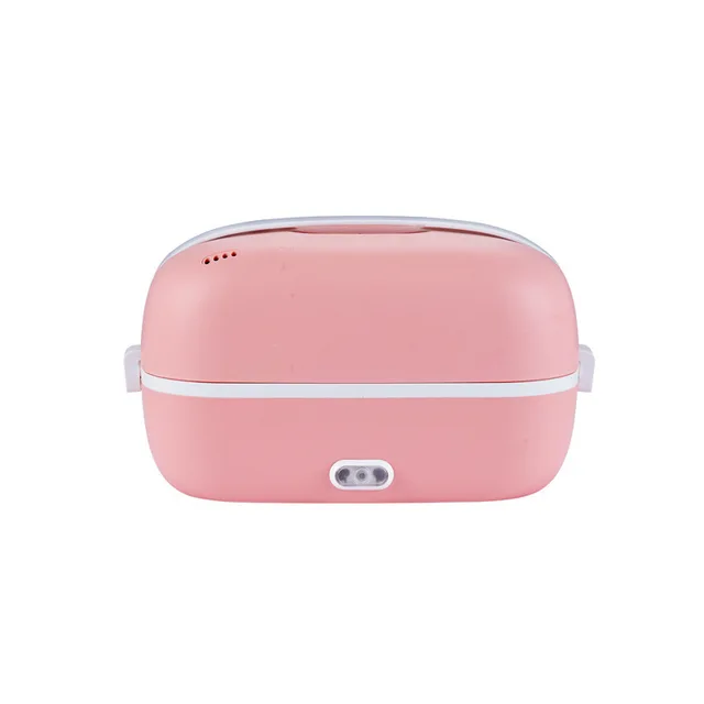 Edelstahl elektrische Heizung Lunchbox Doppel Topf Bento Box Auto Büro Schule Lebensmittel Wärmer Tragbare Lebensmittel Heizung Lunchbox_voghion.com