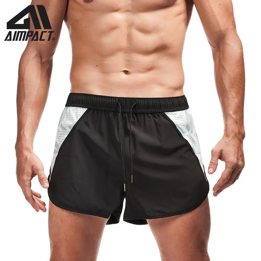 Men Running Marathon Workout Shorts Quick Dry Lightweight Fitness Linner Shorts Training Outdoor Gym Hybird Trunks Shorts