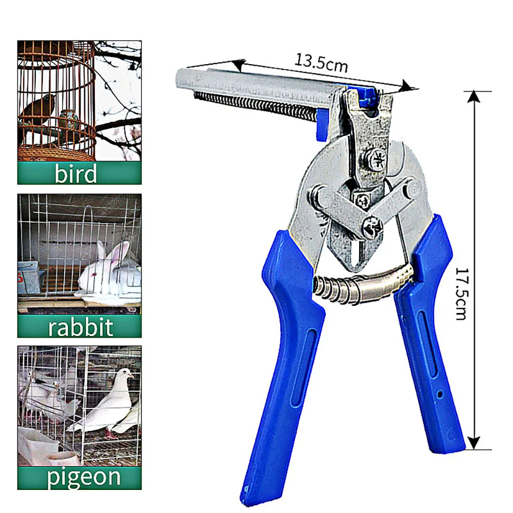 

Multifunction 3 Animal Cages Pliers Chicken Quail Cage Clamp Installation Scattered M Nail Pliers Rabbit Cage Installation Tools